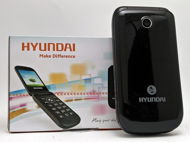 פאלפון  נייד Hyundai F5 מסך 2.4 אינצ' , מצלמה , אינטרנט,בלוט...
