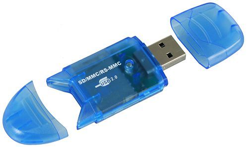 קורא כרטיסי זיכרון MMC/SD בתקן USB / קורא כרטיסי זיכרון  למח...