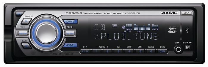  רדיו דיסק איכותי ביותר מבית SONY מסדרת XPLOD היוקרתית במחיר...